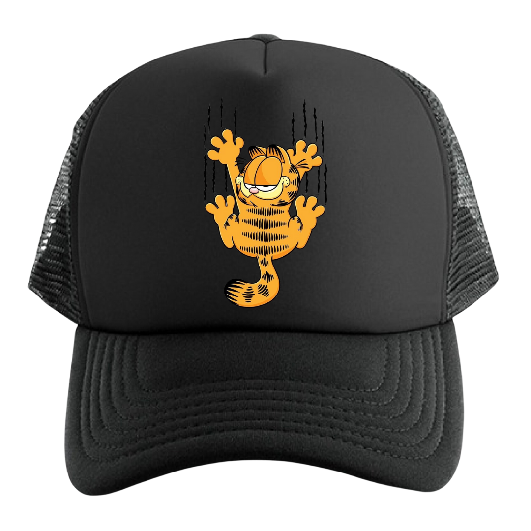 THE GARFIELD GORRA TRUCKER CAMIONERA MALLA RASGUÑO