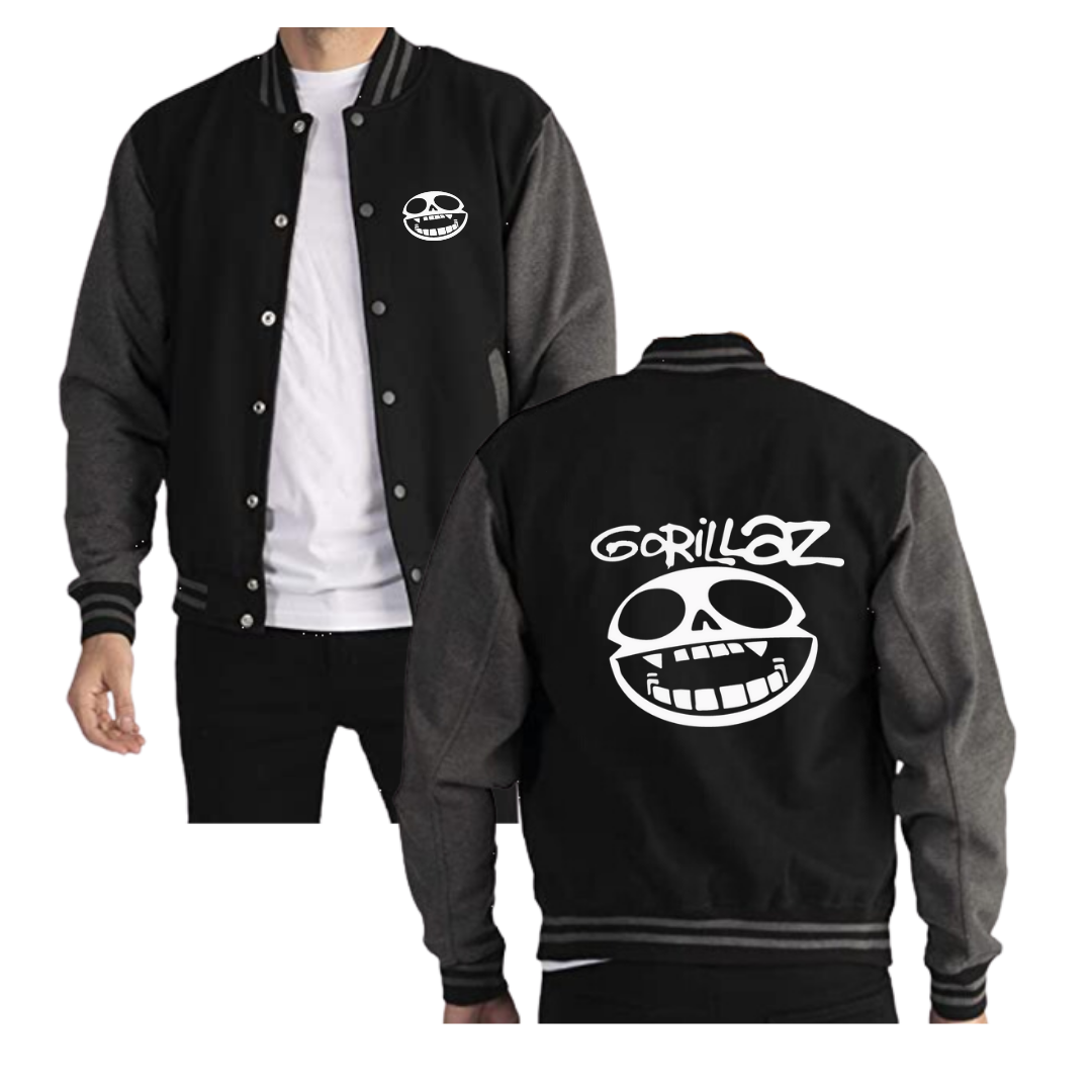 CHAQUETA BEISBOLERA GORILLAZ