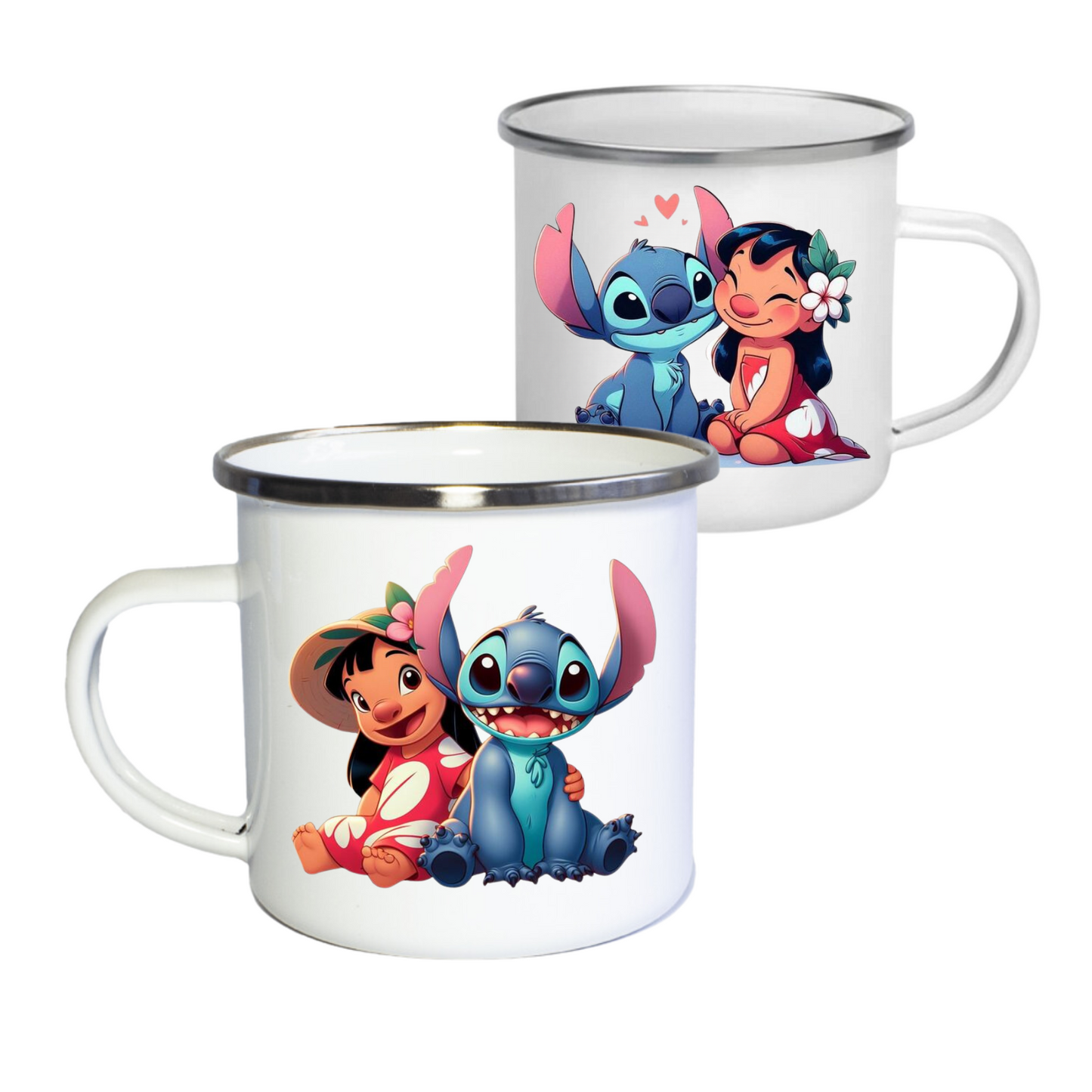 MUG PELTRE LILO Y STITCH POCILLO