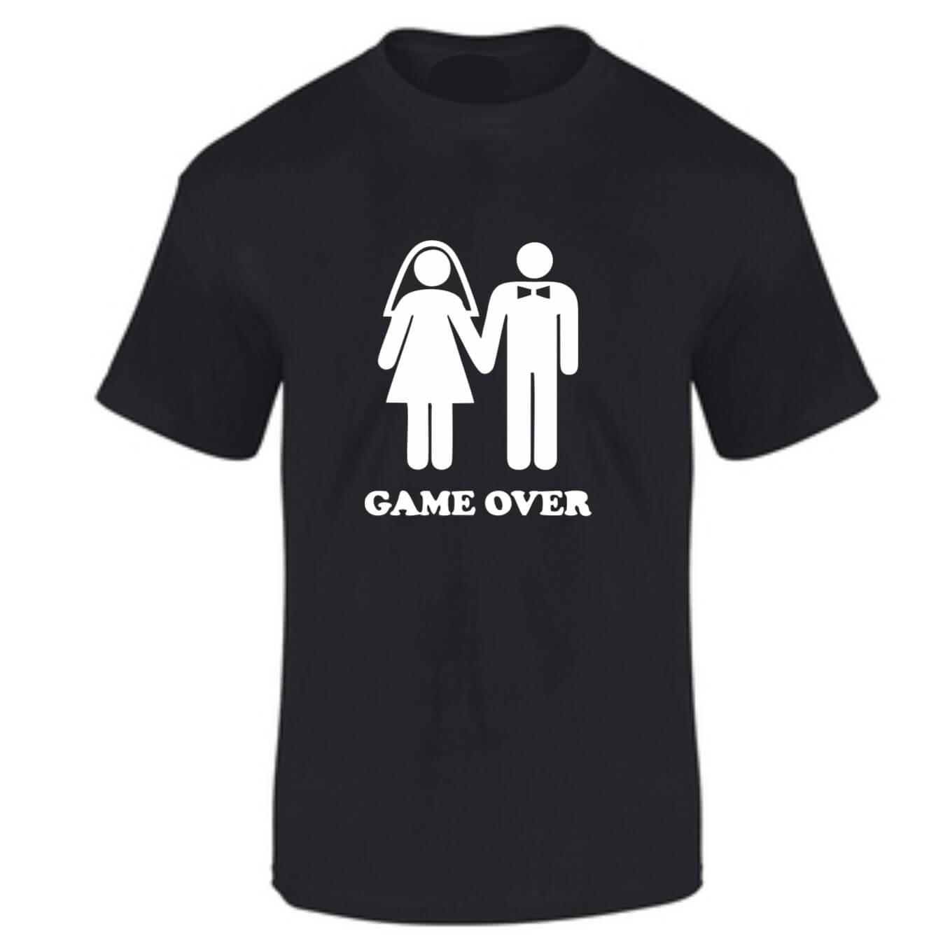 CAMISETA GAME OVER MATRIMONIO HOMBRE