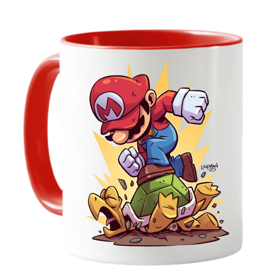 MUG MARIO BROS PERSONAJES TAZA CERAMICA