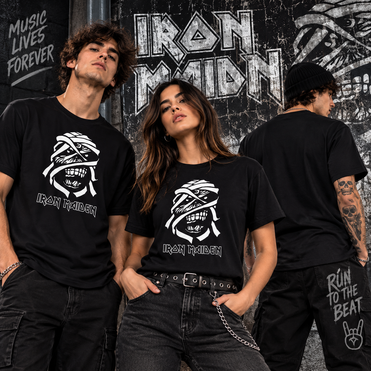 CAMISETA IRON MAIDEN TOUR CLASSICO