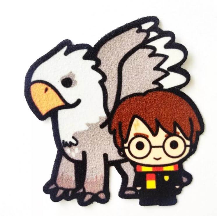 PARCHE TEXTIL HARRY POTTER APLIQUE TEXTIL PEGA CON PLANCHA