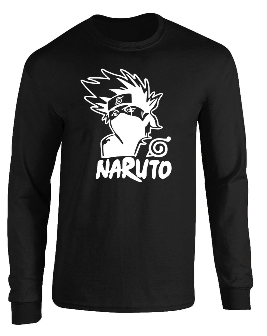 CAMIBUSO NARUTO KAKASHI MANGA LARGA