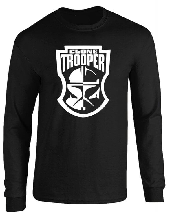 CAMIBUSO CLON TROOPER STAR WARS MANGA LARGA