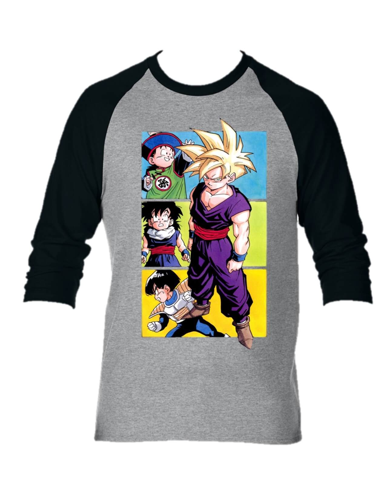 CAMISETA GOHAN DRAGON BALL CAMIBUSO MANGA LARGA