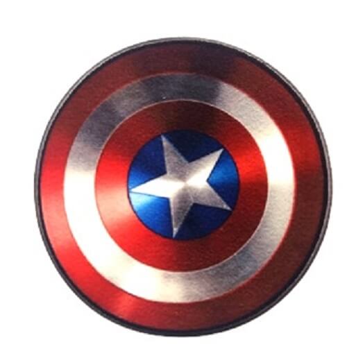 PARCHE TEXTIL CAPITAN AMERICA APLIQUE TEXTIL PEGA CON PLANCHA