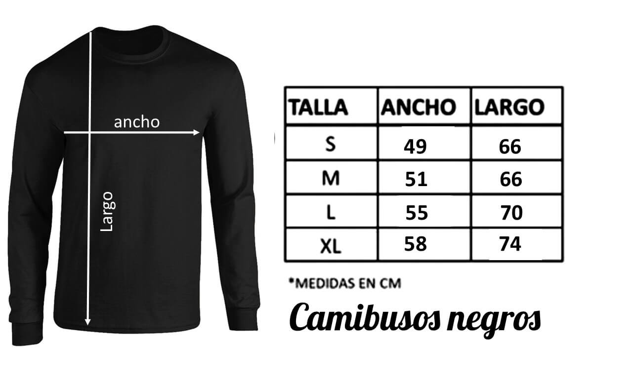 CAMIBUSO JACK SKELLINGTON MANGA LARGA