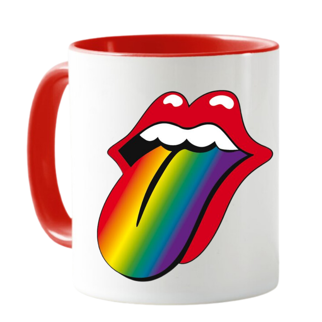 MUG ROLLING STONE PRIDE TAZA CERAMICA