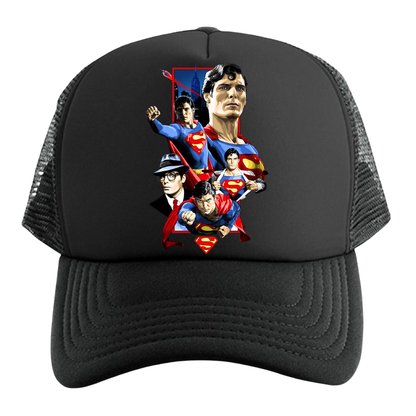 SUPERMAN SERIES GORRA TRUCKER CAMIONERA MALLA