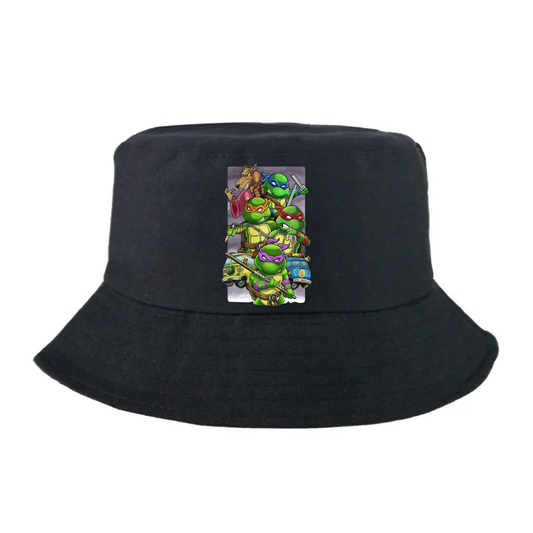 TORTUGAS NINJA GORRO PESCADOR PESQUERO KPOP