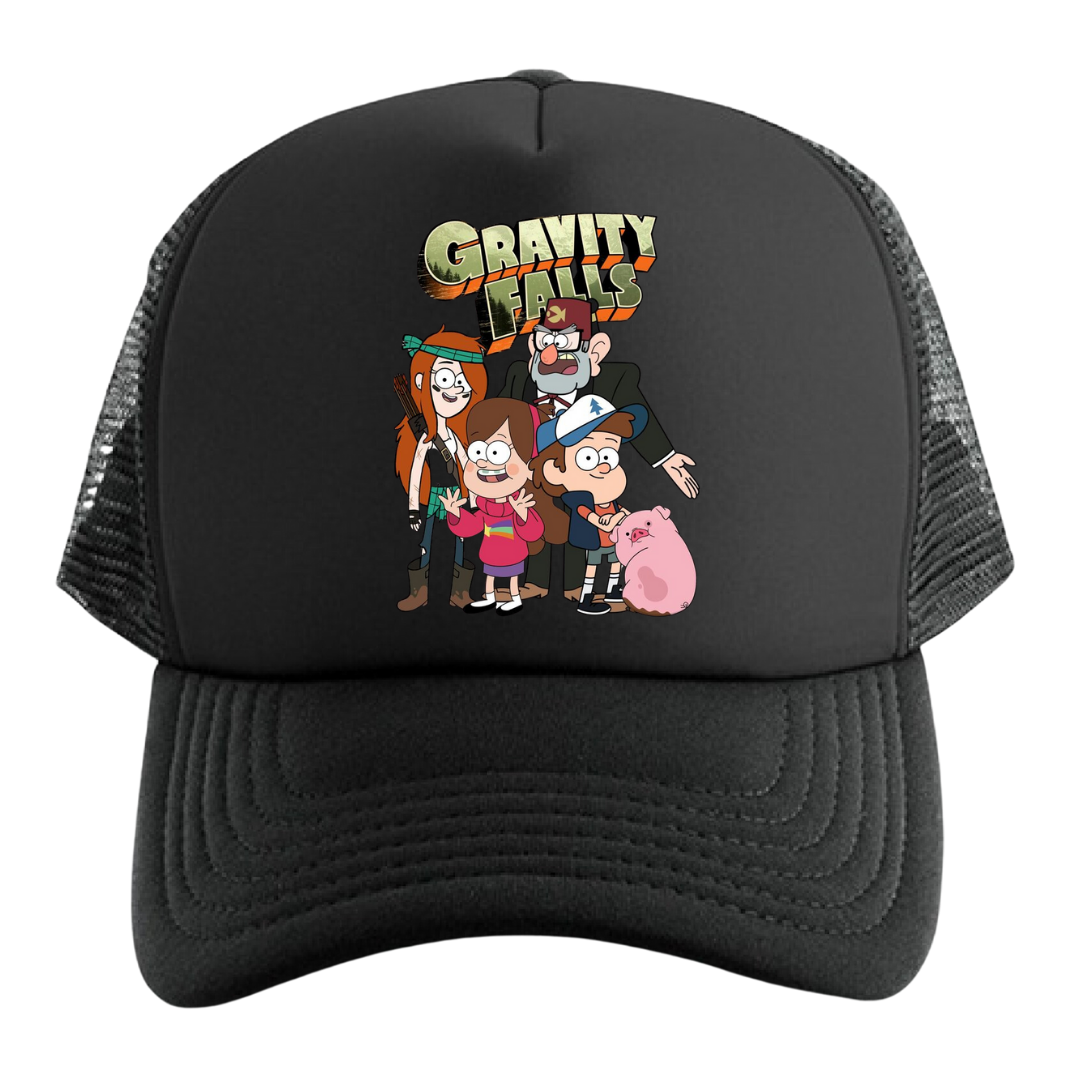 GRAVITY FALLS GORRA TRUCKER CAMIONERA MALLA