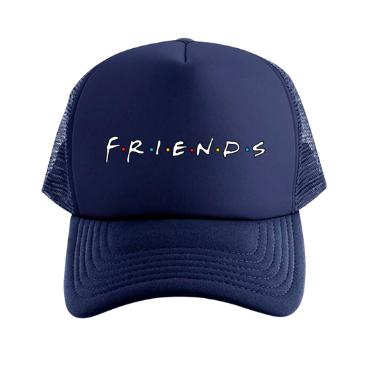 GORRA  FRIENDS SERIE AZUL MALLA TRUCKER