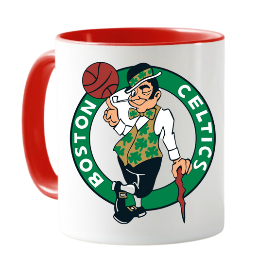 MUG BOSTON CELTICS TAZA CERAMICA