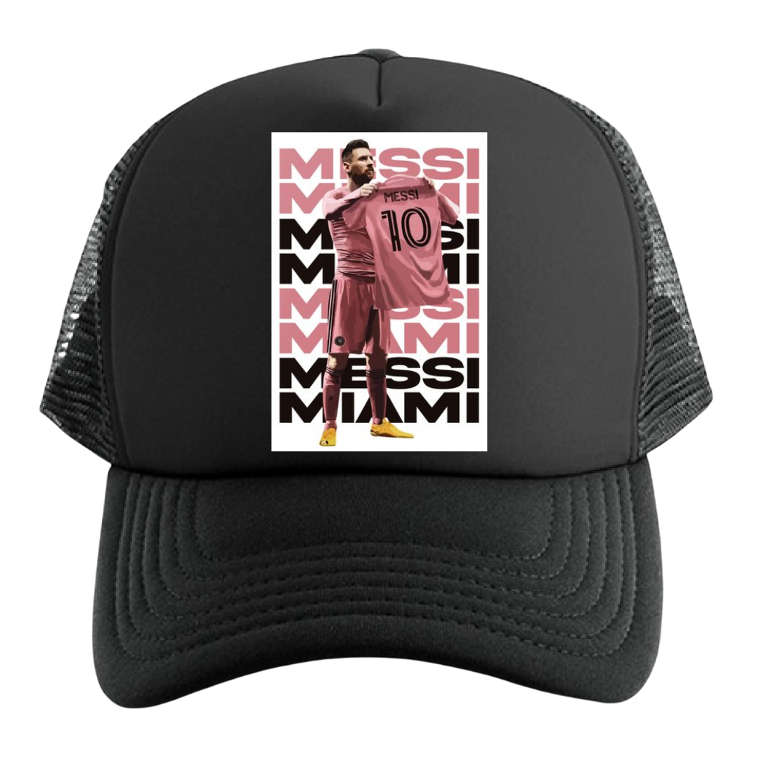 MESSI MIAMI GORRA TRUCKER CAMIONERA MALLA