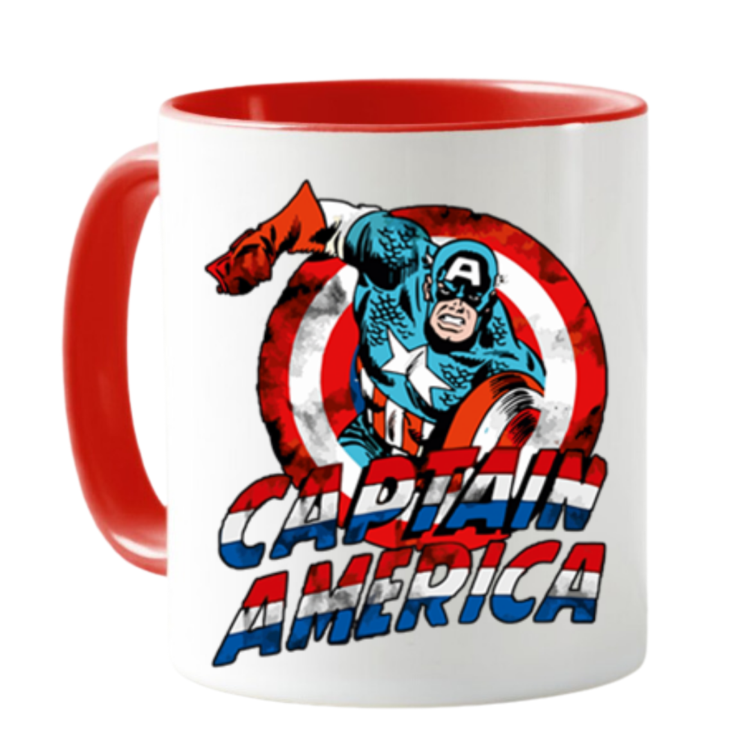 MUG CAPITAN AMERICA TAZA CERAMICA