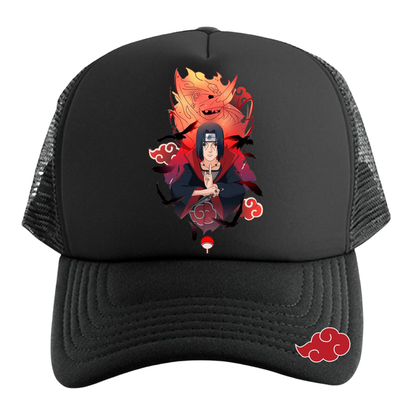 NARUTO AKATSUKI GORRA TRUCKER CAMIONERA MALLA