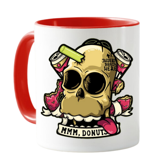 MUG HOMER SIMPSONS CALAVERA TAZA CERAMICA