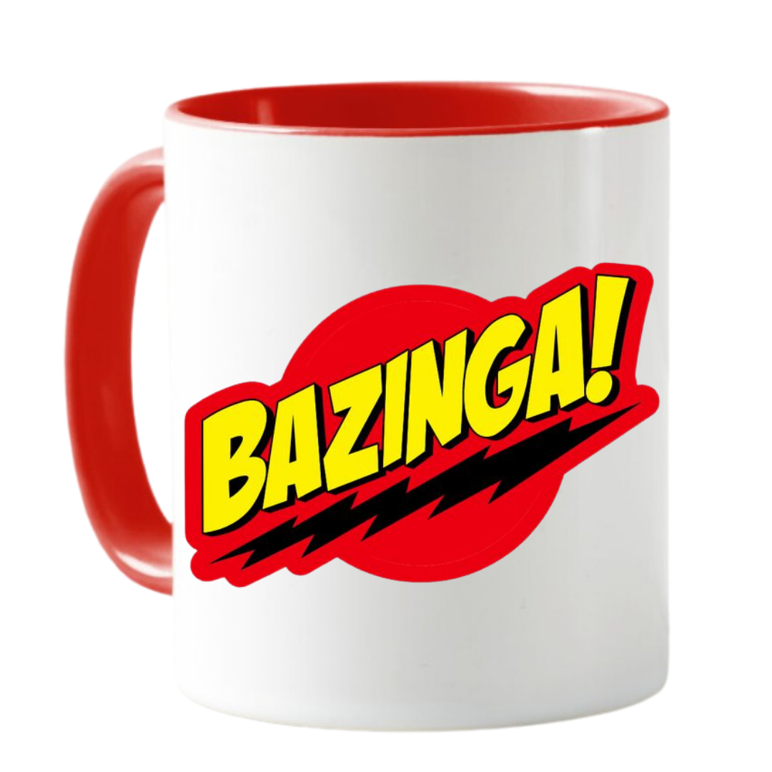 MUG BAZINGA TAZA CERAMICA