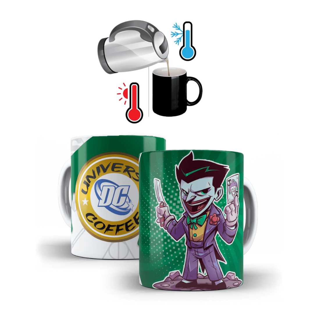 MUG MAGICO BATMAN JOKER