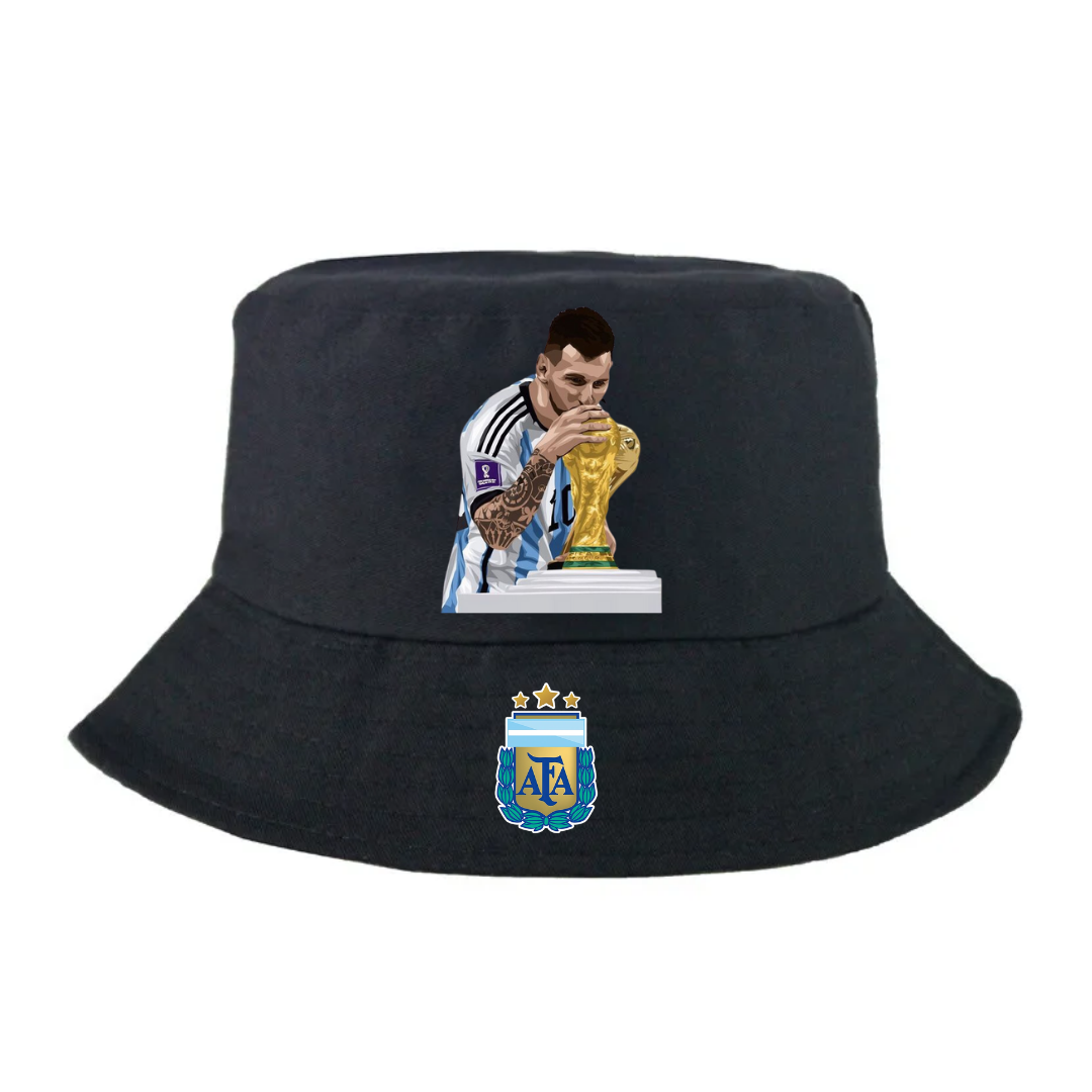 MESSI ARGENTINA COPA GORRO PESCADOR PESQUERO KPOP