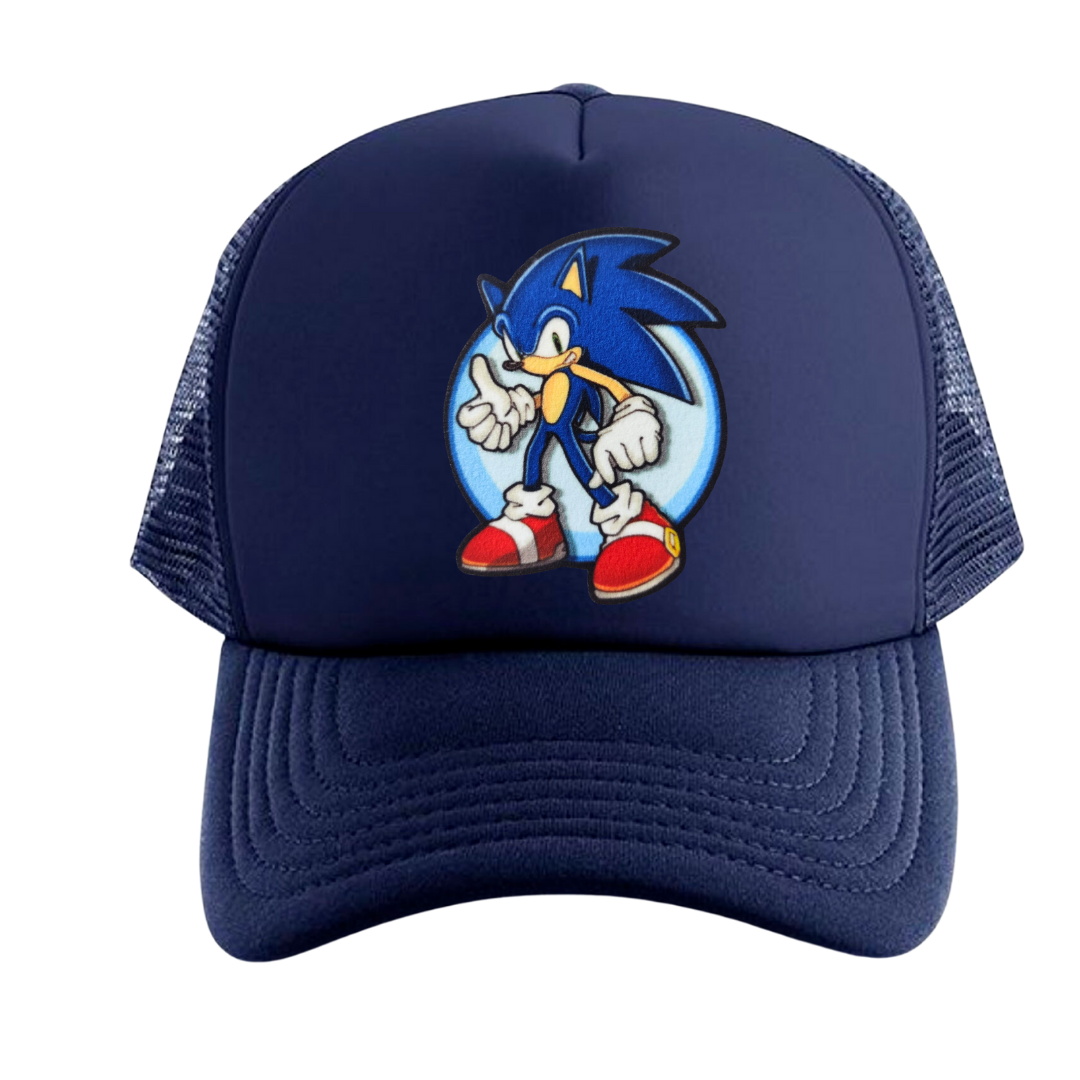 GORRA SONIC GORRA AZUL MALLA TRUCKER