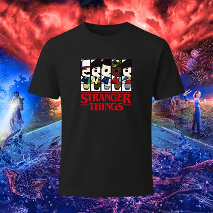 CAMISETA STRANGER THINGS PERSONAJES