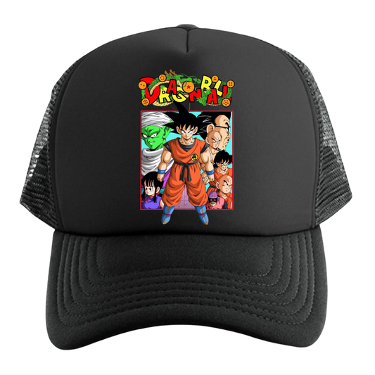 GOKU DRAGON BALL GORRA TRUCKER CAMIONERA MALLA