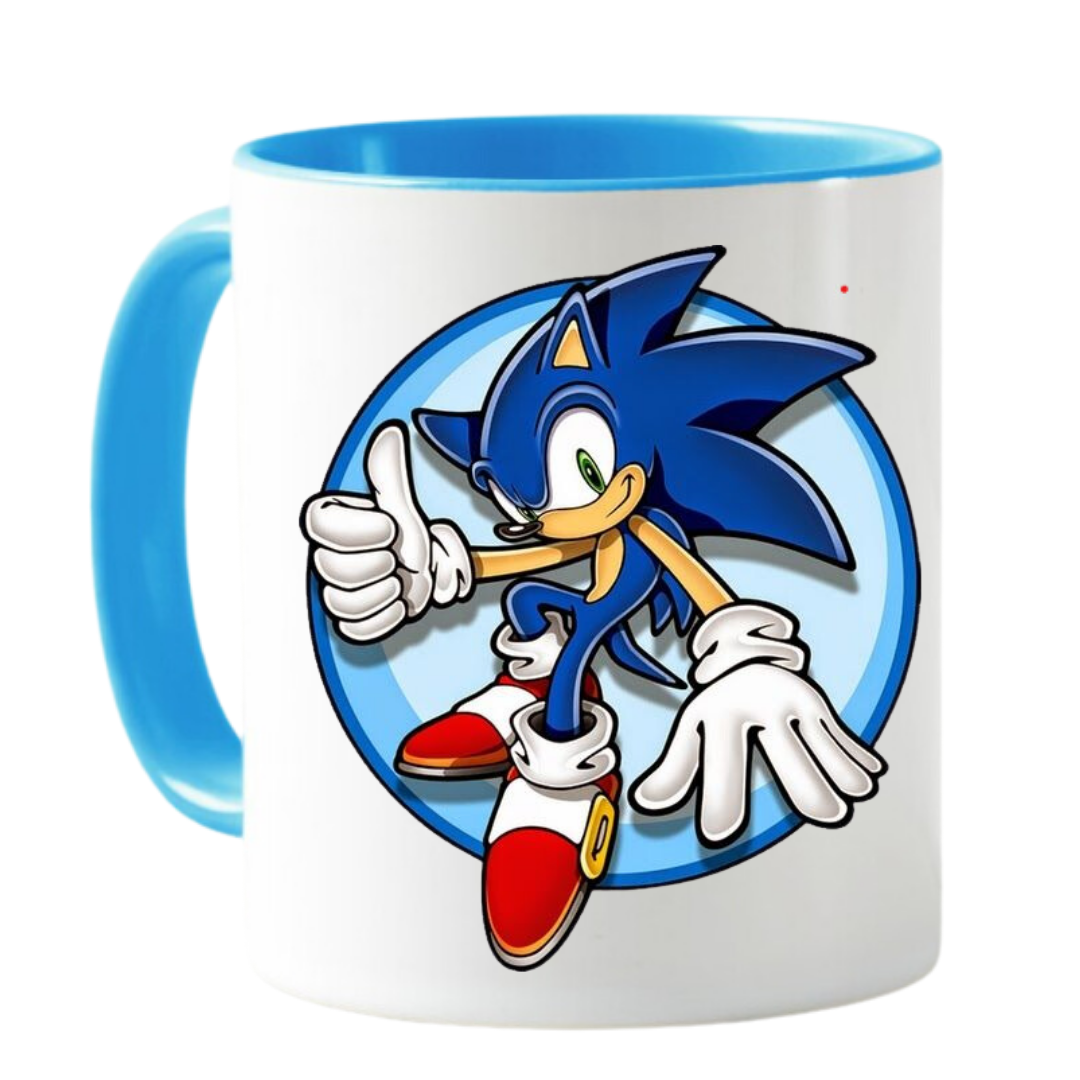 MUG SONIC COMIC TAZA CERAMICA