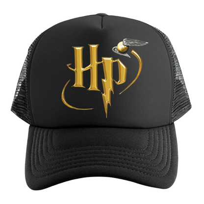 SNITCH HARRY POTTER GORRA TRUCKER CAMIONERA MALLA