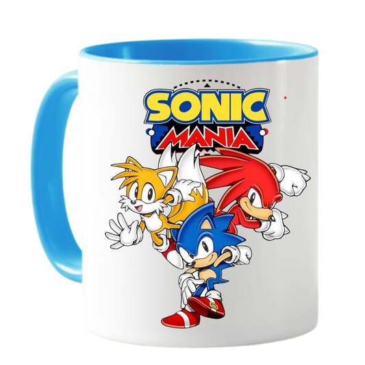 MUG SONIC PANDILLA TAZA CERAMICA