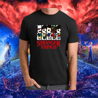 CAMISETA STRANGER THINGS PERSONAJES