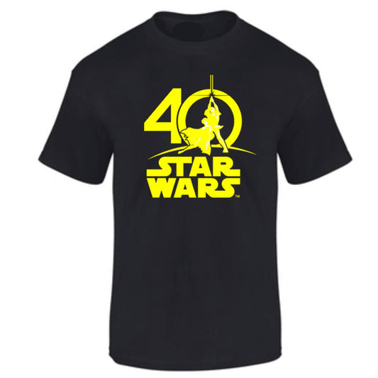 CAMISETA  STAR WARS 40 AÑOS HOMBRE