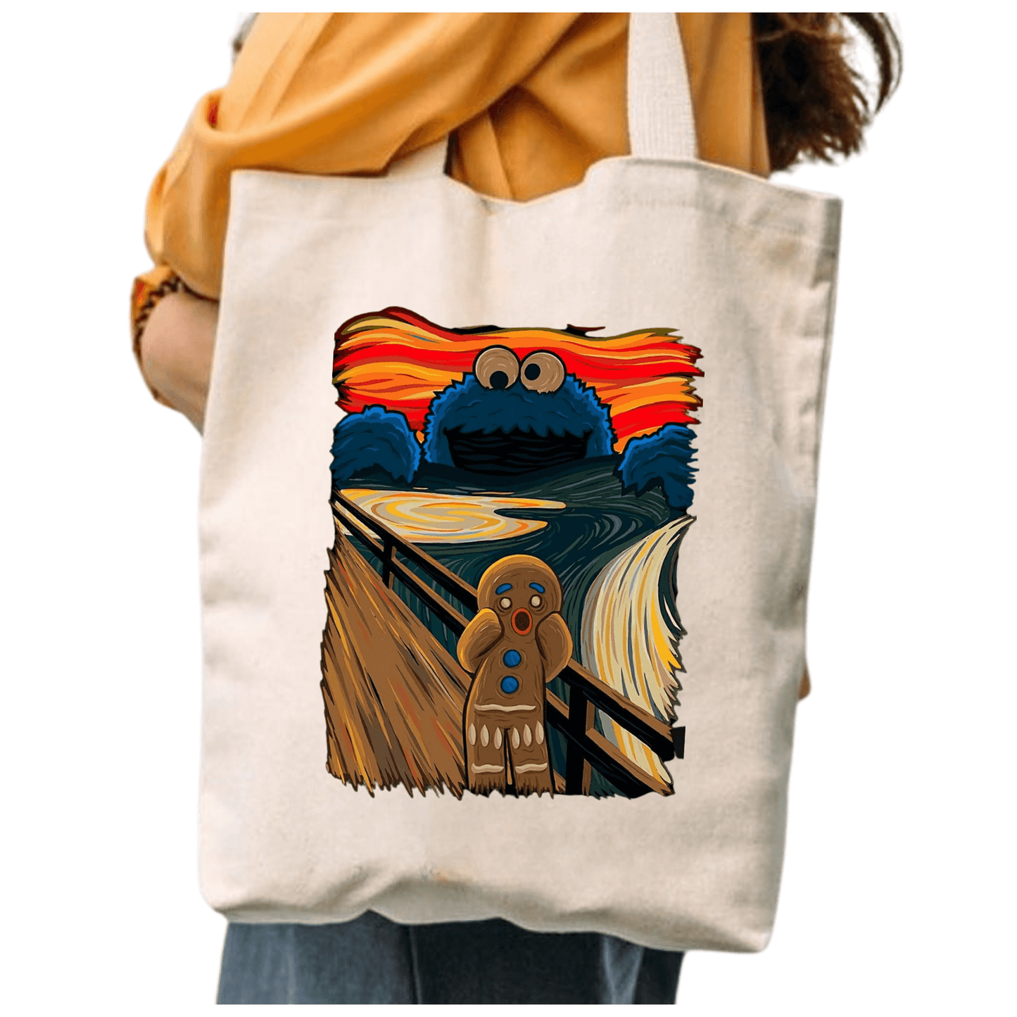 TOTEBAG  EL GRITO DE JENGI BOLSO ALGODON