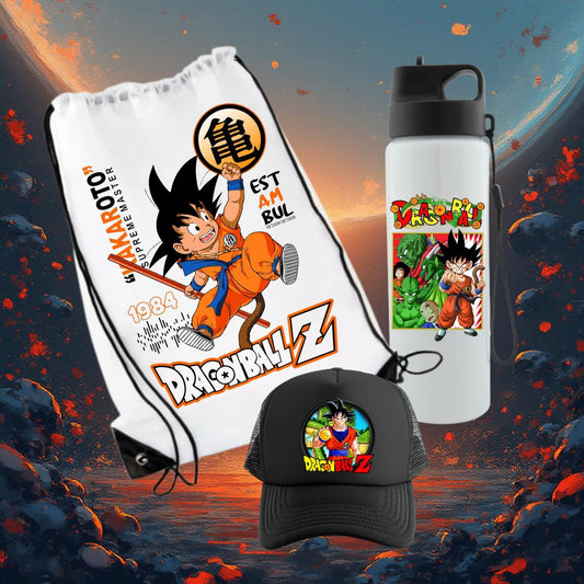 COMBO CAJA DE REGALO DRAGON BALL FANS