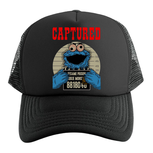 MONSTRO COME GALLETAS GORRA TRUCKER CAMIONERA MALLA