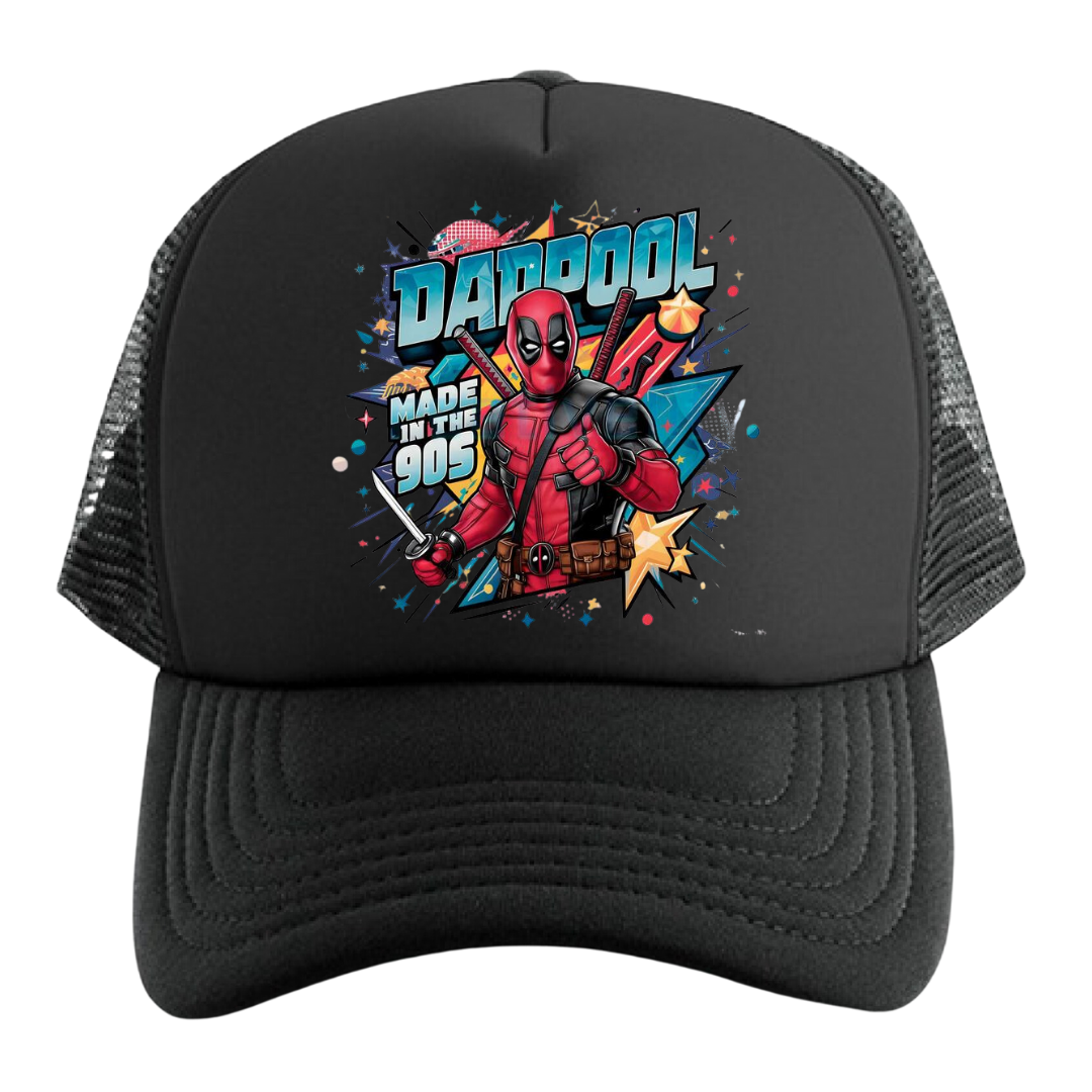 DEADPOOL CLASICO GORRA TRUCKER CAMIONERA MALLA