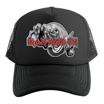 IRON MAIDEN GORRA TRUCKER CAMIONERA MALLA