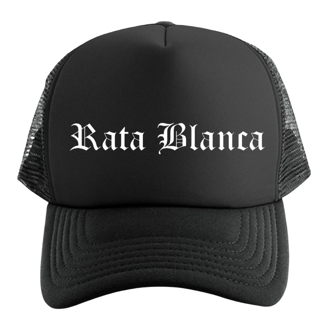 RATA BLANCA GORRA TRUCKER CAMIONERA MALLA BANDA ROCK