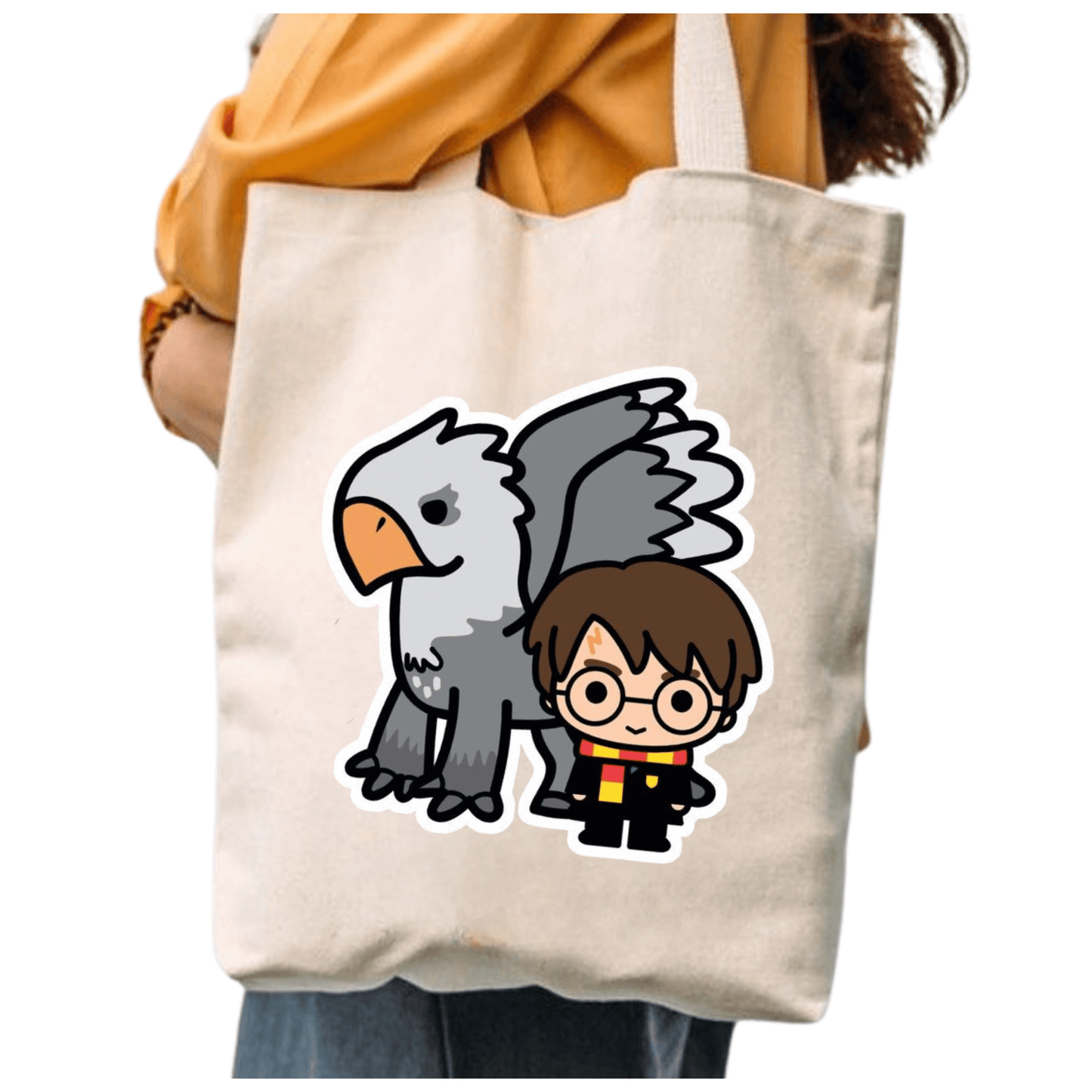 TOTEBAG HIPOGRIFO HARRY POTTER BOLSO ALGODON