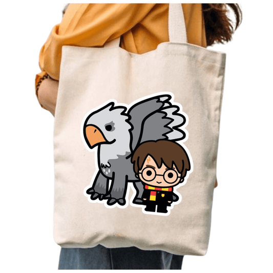 TOTEBAG HIPOGRIFO HARRY POTTER BOLSO ALGODON