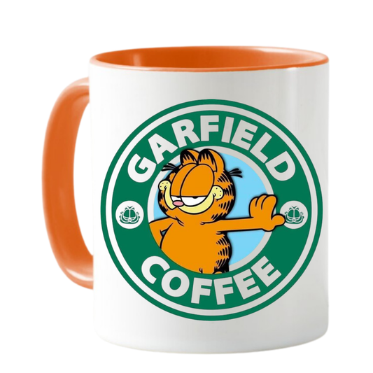 MUG GARFIELD COFFE TAZA CERAMICA