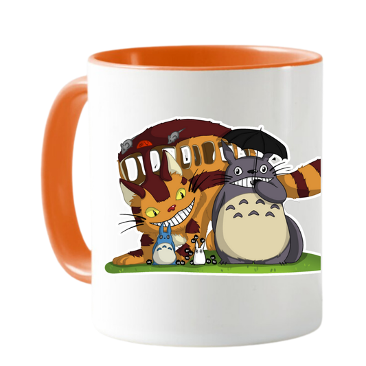 MUG TOTORO BUS TAZA CERAMICA