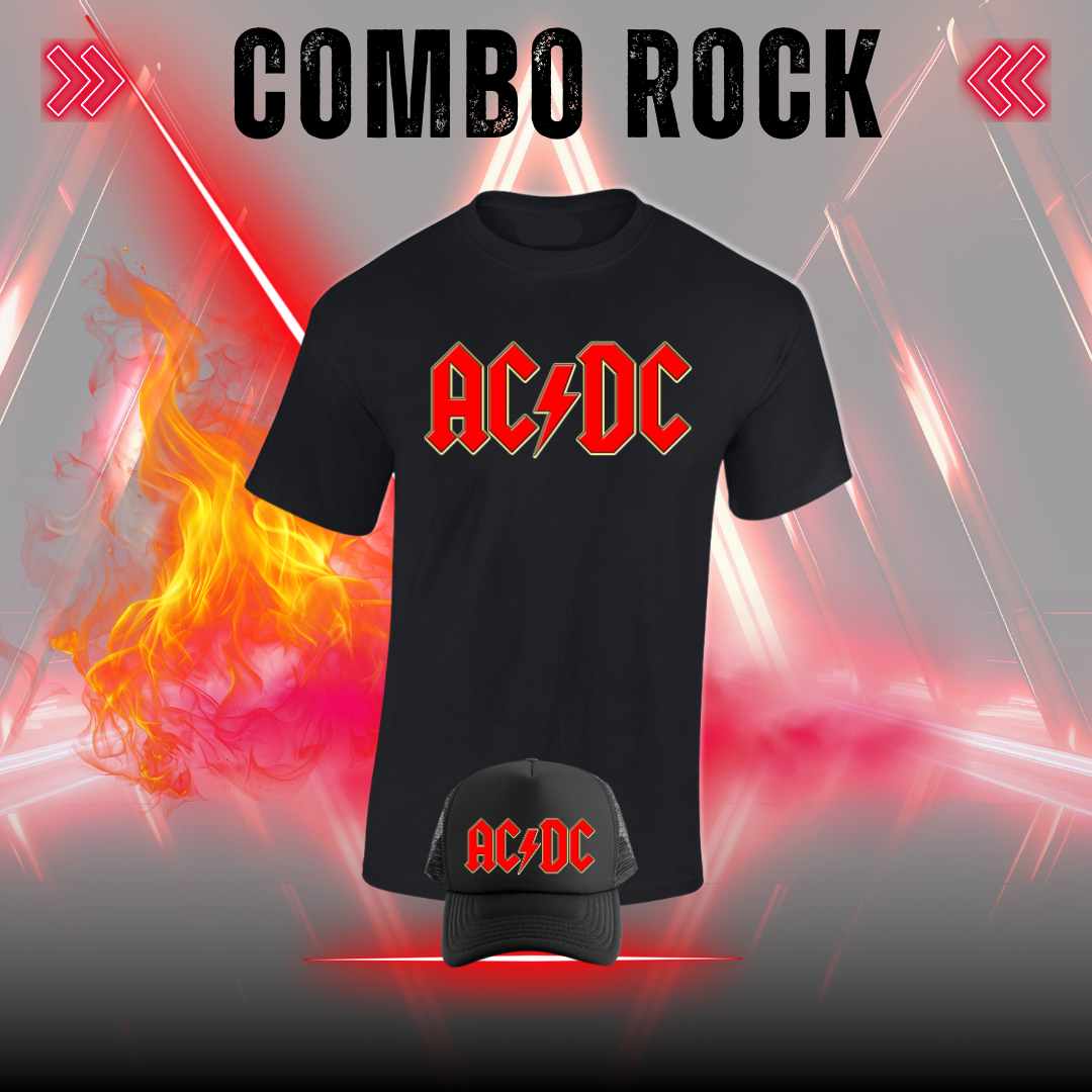 T-SHIRT COMBO ROCKS BANDAS