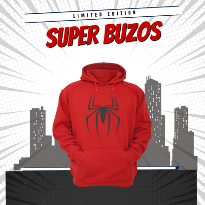 BUZO SPIDERMAN HOMBRE ARAÑA SACO HOODIE