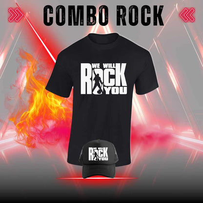 T-SHIRT COMBO ROCKS BANDAS