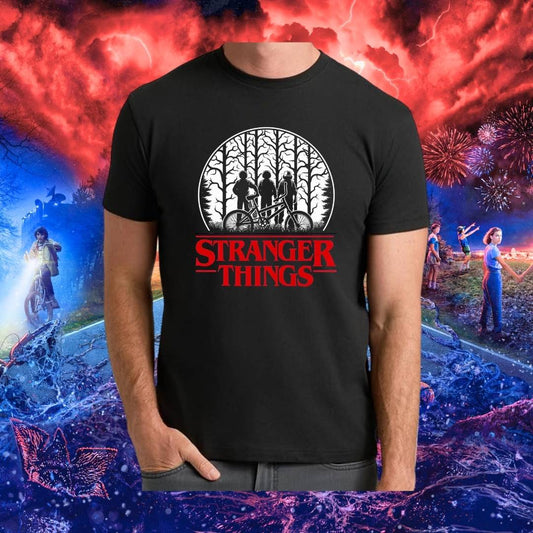 CAMISETA STRANGER THINGS BIKES