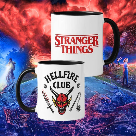 MUG STRANGER THINGS TAZA CERAMICA HELLFIRE