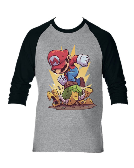 CAMISETA MARIO BROS CAMIBUSO MANGA LARGA