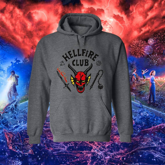 BUZO STRANGER THINGS HELLFIRE CLUB HOODIE